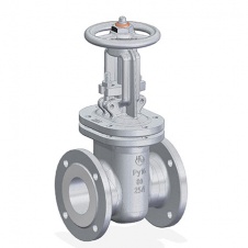 Задвижка 30лс41нж Ду100 Ру16 с КОФ исполнение E/F класс гермитичности А, прокладка спирально навитая