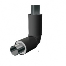 Отвод ППУ-ПЭ 89*4/180 ст.20 ГОСТ 17375-2001 (ТИП-II)