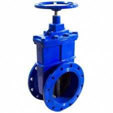 Задвижка 30ч39р  обрез. клином 100 Ру16 с КОФ