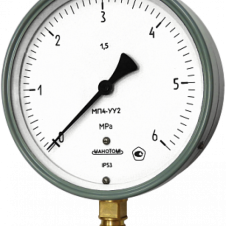 Манометр МП4-УУ2-0-400 кгс/см2, кл. точности 1,5